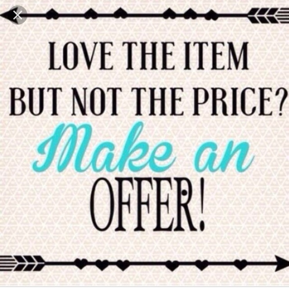 All reasonable offers will be considered!